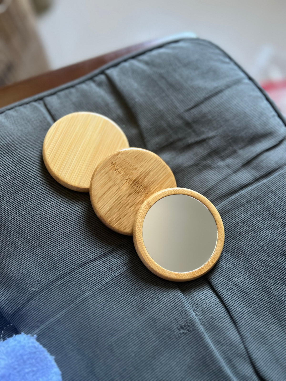 10pcs Bamboo Mirror(PLAIN ONLY No Design)